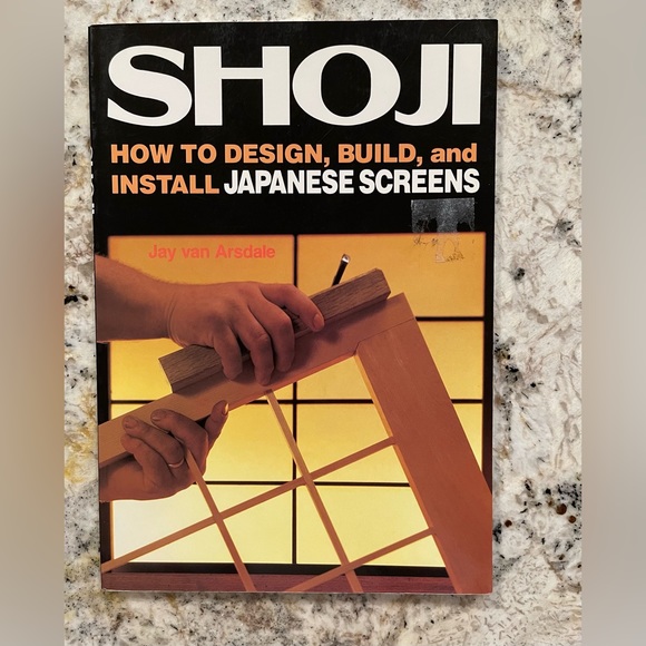 Other Shoji How To Design Build And Install Japanese Screens Poshmark